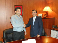 12/06/2013 Acuerdo de colaboraci&oacute;n entre el Colegio e INFOSOUND