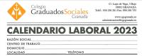 CALENDARIO LABORAL 2023