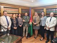 VISITA INSTITUCIONAL DE LA NUEVA DELEGADA JUSTICIA A LA SEDE COLEGIAL